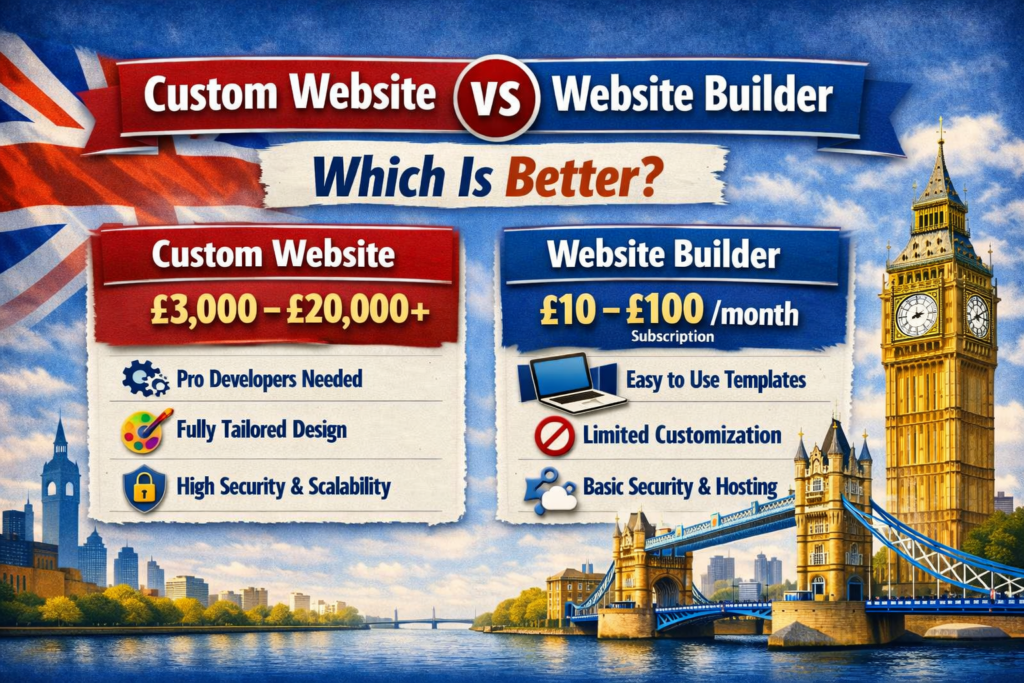 Custom Website vs Website Builder: Which Is Better?