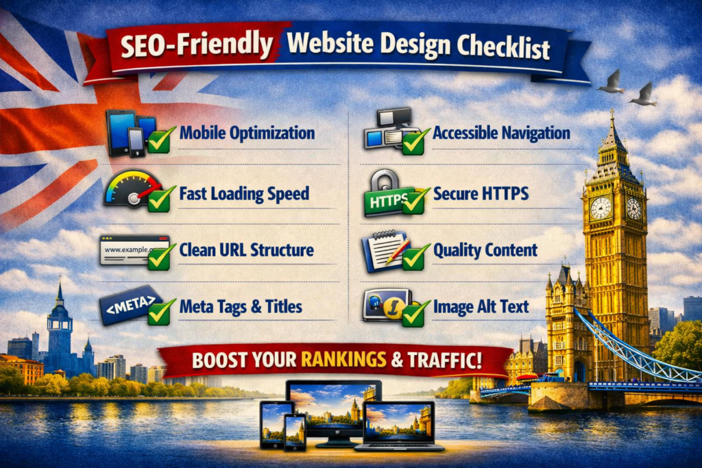 SEO-Friendly Website Design Checklist: Build a Website That Ranks Higher on Google