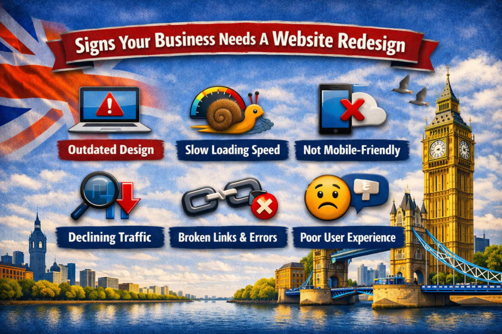 Signs Your Business Needs a Website Redesign