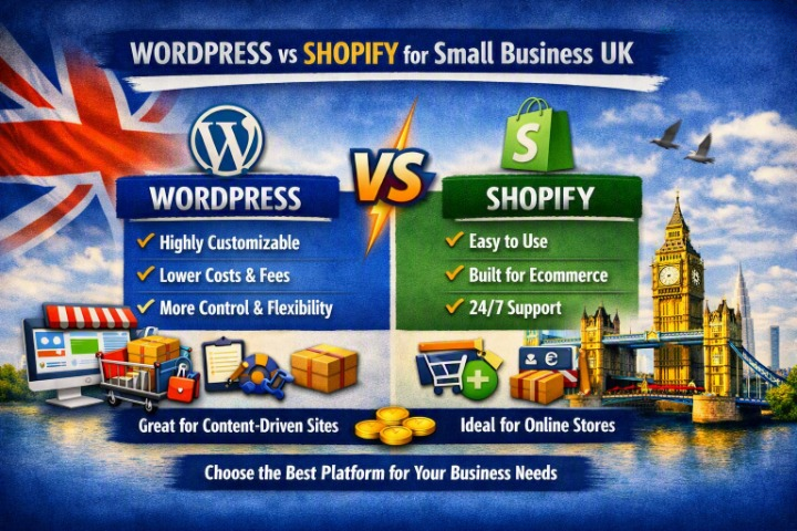 WordPress vs Shopify for a Small Business in the UK